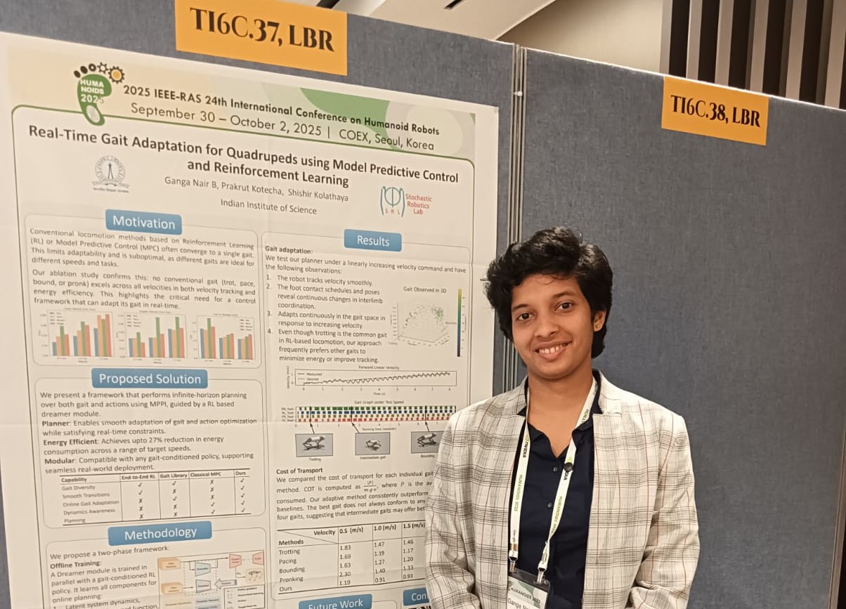 Presenting Poster at Humanoids 2025